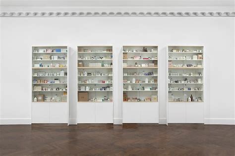 The initiative is organised in collaboration with fondazione prada. Image result for exhibition cabinet shelving | Hirst ...