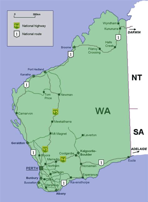 Fileblank Location Map In Western Australiapng