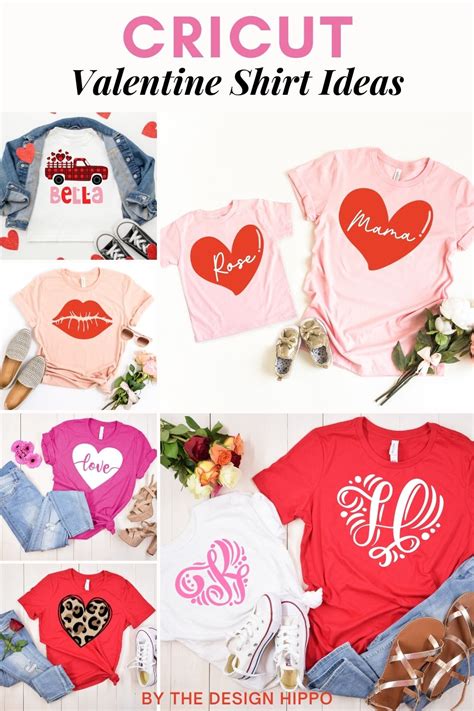 Insanely Trendy Cricut Valentine Shirt Ideas That Are Easy To Craft