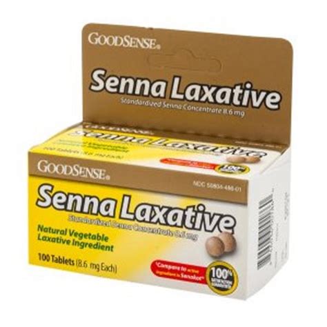 Senna Laxative 100 Tabs By Good Sense Herbspro Reviews On Judge Me
