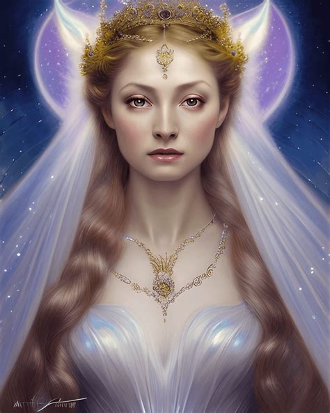 Aurora Mythical Bride Of The Morning Sun Poster Art By Karsh · Creative Fabrica