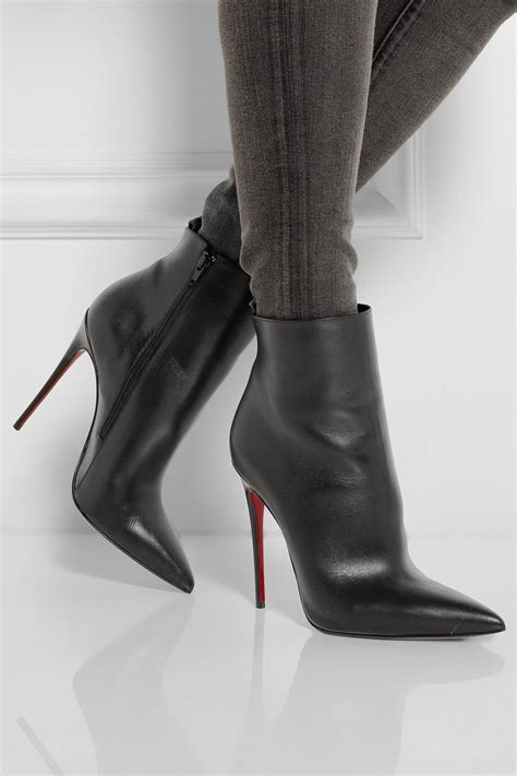 christian louboutin so kate 120 leather ankle boots net a porter met afbeeldingen