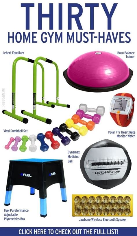 Gym Equipment List