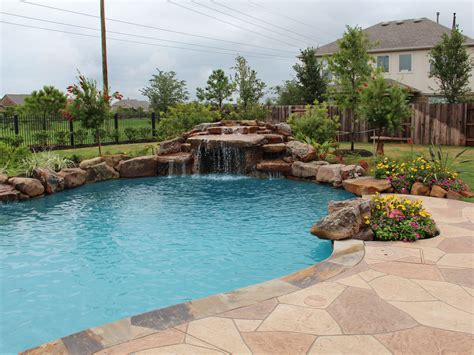 Natural Free Form Swimming Pools Design 273 — Custom Outdoors Pool