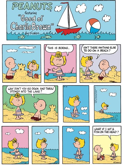 Peanuts By Charles Schulz For August 21 2016 Snoopy