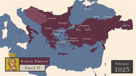 The History Of The Byzantine Empire Every Month Youtube