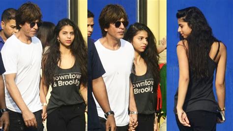 Shah Rukh Khan With Gorgeous Daughter Suhana Khan At Her Schools