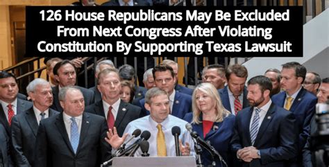 Polling has found majority support for early voting, automatic voter registration. Report: 126 House Republicans Who Supported Texas Lawsuit ...