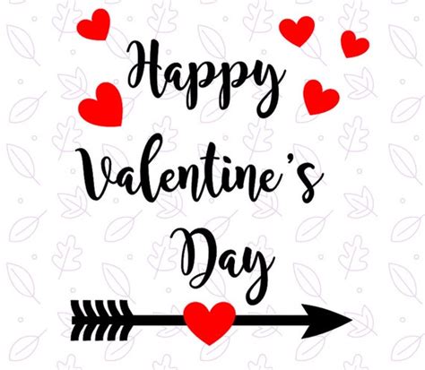 Happy Valentines day SVG Valentine SVG file Heart SVG Love | Etsy