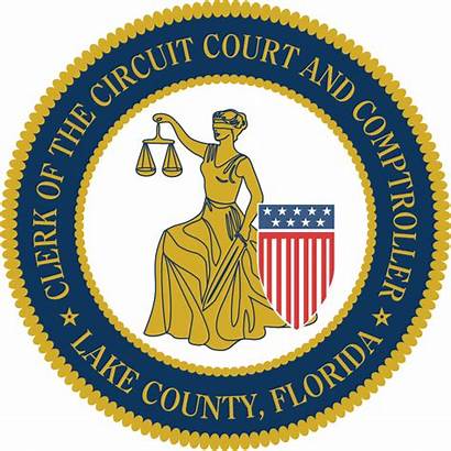 Clerk Court County Lake Seal Florida Transparent