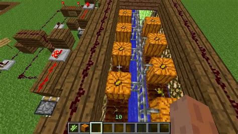 I keep putting it in my crafting ta. Minecraft Concepts - Fully Automatic Pumpkin Pie Farm v.2 ...