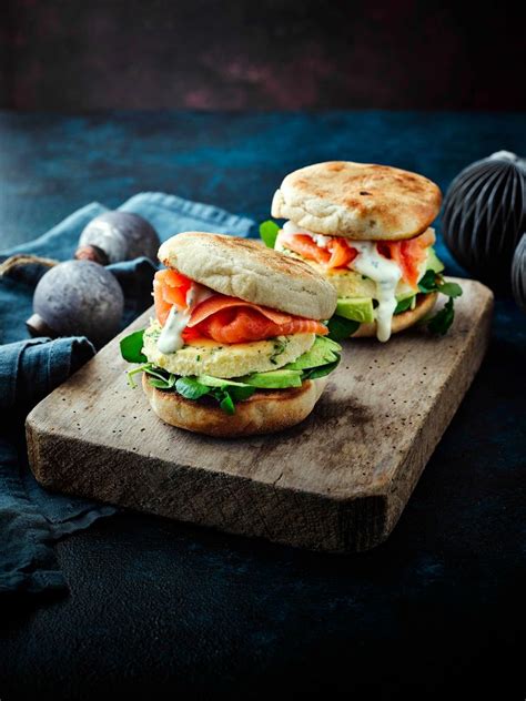 Smoked salmon on a pellet grill. Posh breakfast muffins | Recipe in 2020 | Weekend brunch ...