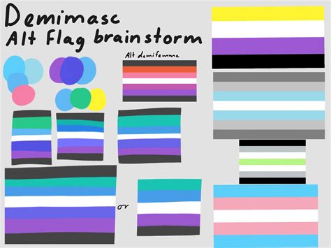 So There Was Talk About Revamping The Demigirl And Demiboy Flags I Had