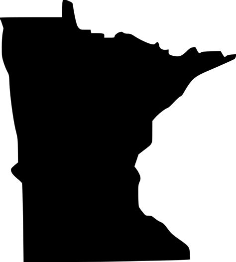 Png File Svg Minnesota State Shape Png Clipart Full Size Clipart