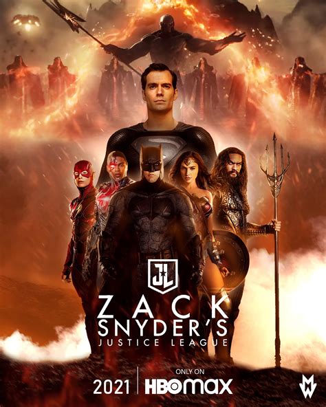 Fan Art Here Is A Zack Snyders Justice League Poster That I Made