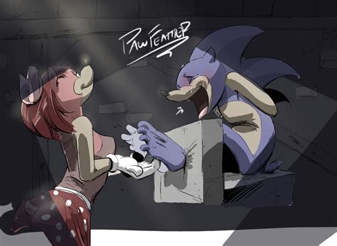 Amy Tickles Stocked Sonic Vid By Pawfeather On Deviantart