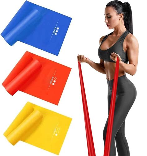 Haquno Bande Elastiche Fitness 3 Pezzi15 M Fasce Elastiche Con 3