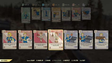 Fallout 76 Guide Heres All The Perk Cards Weve Found Updated