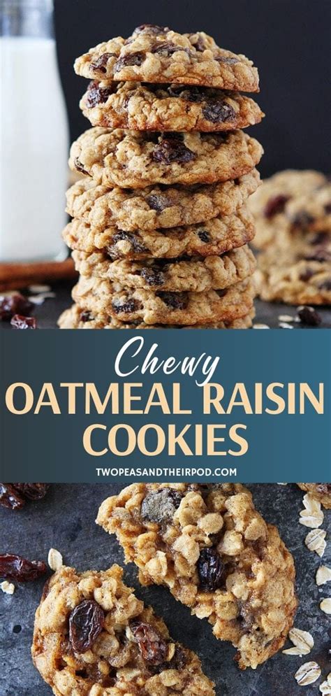 Stir flour, oatmeal, baking powder, and baking soda together to blend well; The Best Oatmeal Raisin Cookies