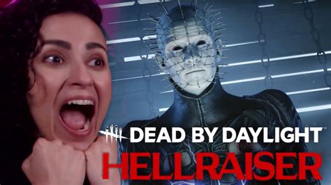 Reaction To Dead By Daylight Hellraiser Official Trailer Youtube