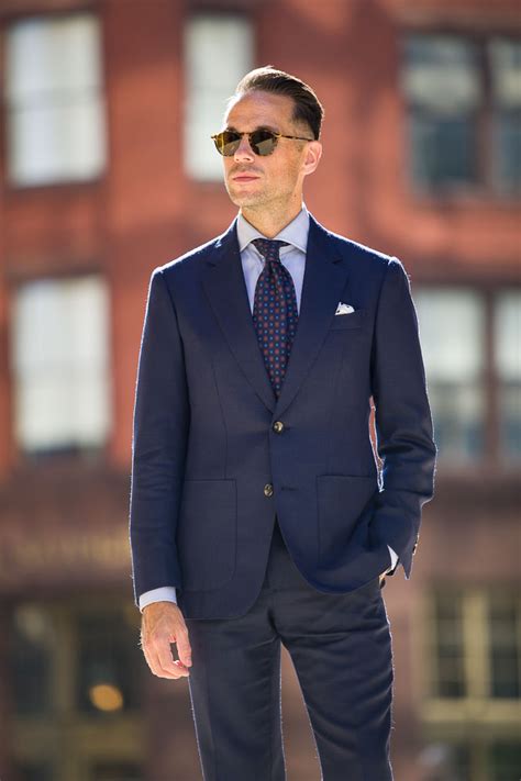 Why Your First Suit Should Be A Navy Suit He Spoke Style