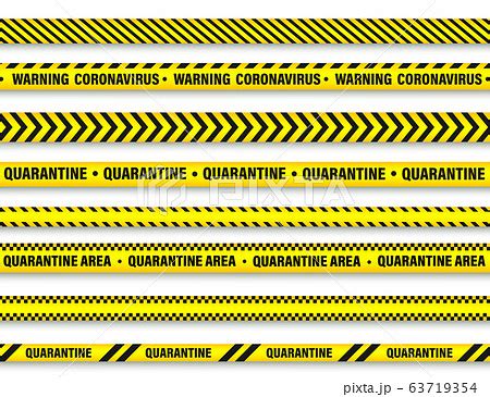 Quarantine Zone Warning Tape Novel Coronavirus