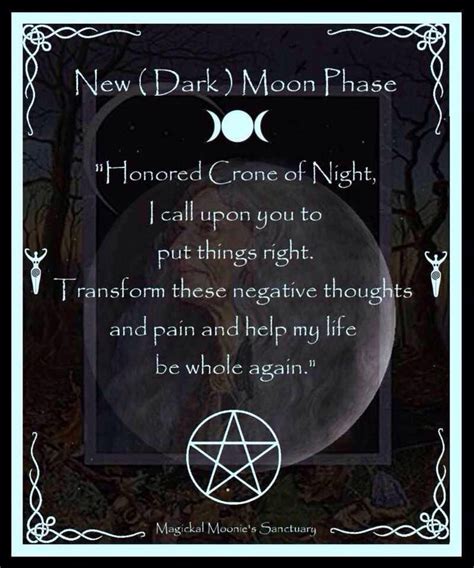 Ritual New Moon Rituals Moon Spells Book Of Shadows