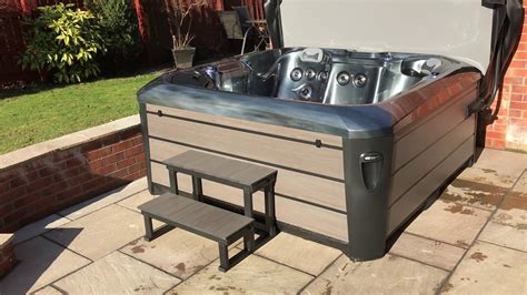 The Antigua 2 Hot Tub 5 Person Twin Lounger From Better Living Outdoors