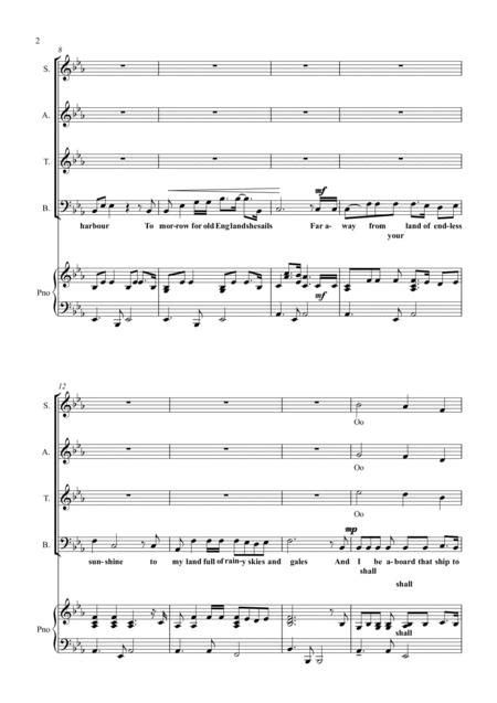 The Last Farewell By Ronald Webster And Roger Whittaker Digital Sheet