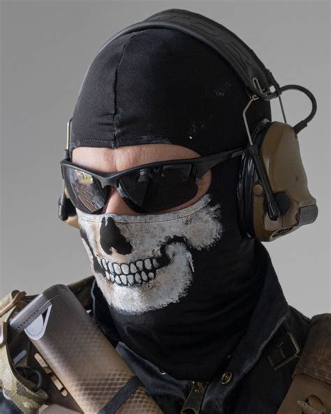 Cod Ghost Operator Mw Masque De Crâne Tactique Airsoft Etsy