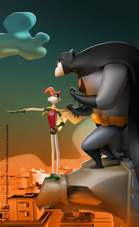 Charming Cartoon Style Batman And Robin Fan Art — Geektyrant