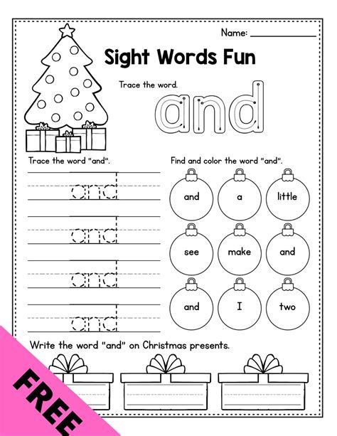 christmas worksheets  preschool preschool activities