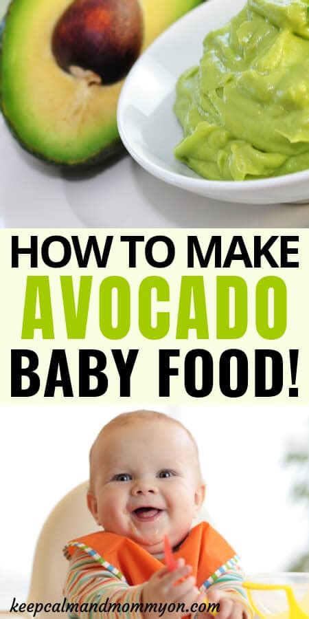 Check out our avocado baby selection for the very best in unique or custom, handmade pieces from our shops. How to Make Avocado Baby Food - Keep Calm And Mommy On
