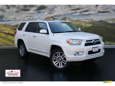 2011 Blizzard White Pearl Toyota 4runner Limited 4x4 53364247 Photo 4