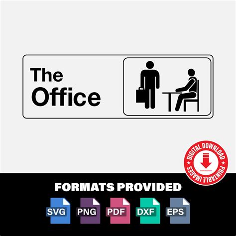 The Office Dunder Mifflin Paper Company Clipart Cricut Etsy