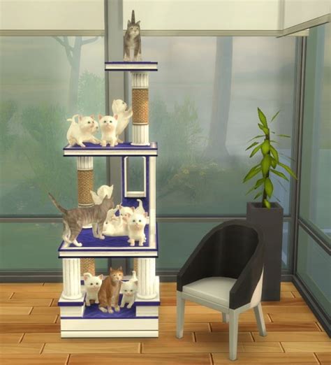 Pet Stories Reward Cat Condo By Biguglyhag At Simsworkshop Via Sims 4