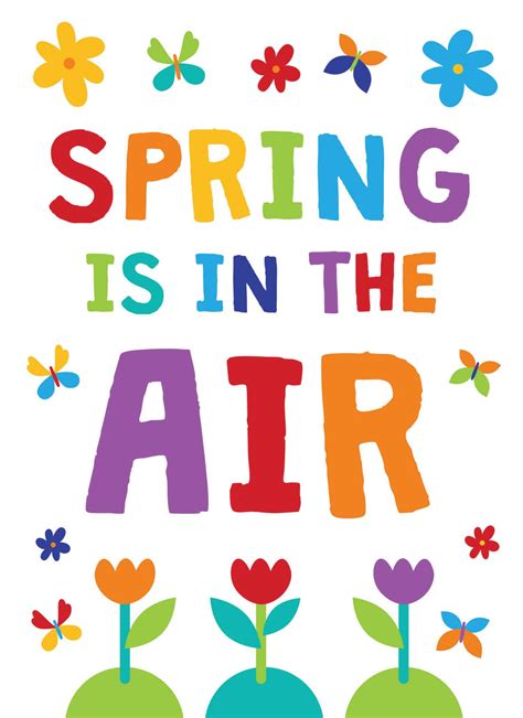 Print Your Own Posters Spring Is In The Air Sproutbrite