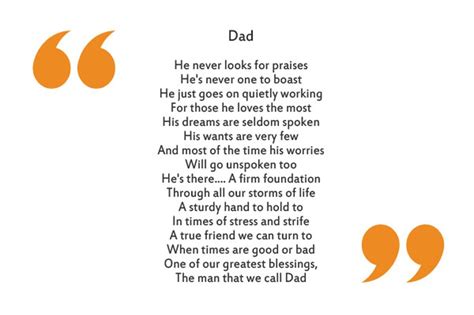 Death is painful and there's no such thing as a perfect goodbye, especially when it comes to a mother, the woman who gave birth to you. 9 Tearjerking Father's Day Poems | Fathers day poems ...