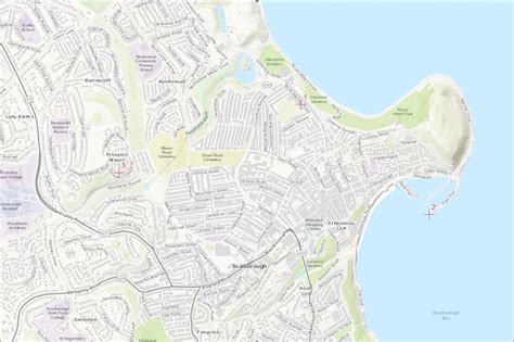 Scarborough Town Map Printable