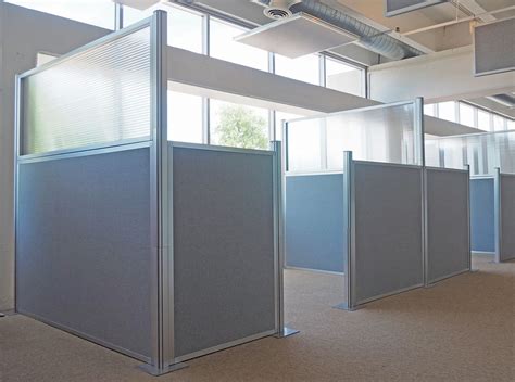 Our Hush Panel Configurable Cubicle Partition System Allows Infinite