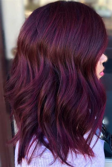 Black hair with brown and burgundy highlights if you have black hair, simply add warm brown and burgundy red highlights to develop a cool and unusual color resembling dark maroon. 50 Flirty Burgundy Hair Ideas | LoveHairStyles.com