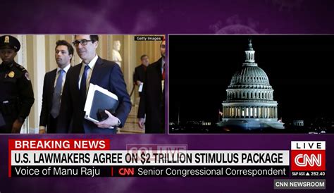 White House Senate Reach Historic 2 Trillion Stimulus Deal