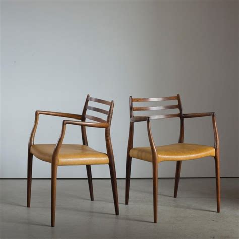 Niels O Møller A Pair Of Rosewood Armchairs For Sale At 1stdibs
