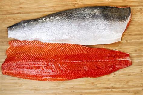Alaskan Wild Caught Salmon 15 Lb Filets Florida Fresh Meat Company