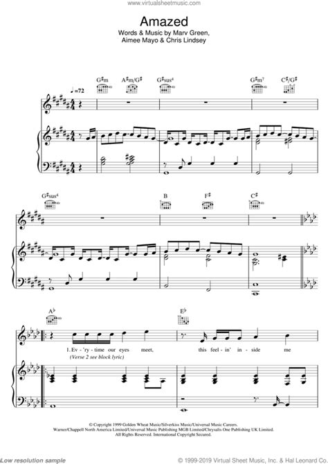 Lonestar Amazed Sheet Music For Voice Piano Or Guitar Pdf