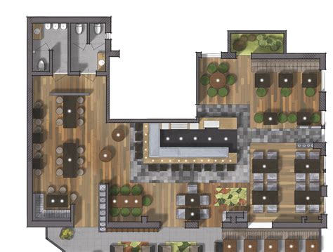 Restaurant Design Floor Plan