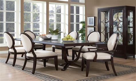 Modern Formal Dining Room Sets 15 With Images Elegant Dining Room Brown Dining Table