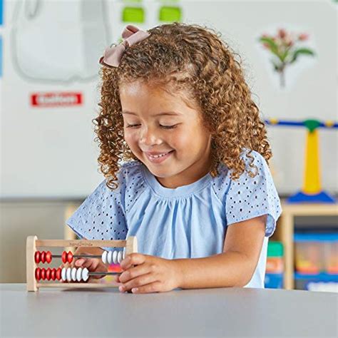 Hand2mind Mini 20 Bead Wooden Rekenrek Abacus Abacus For Kids Math