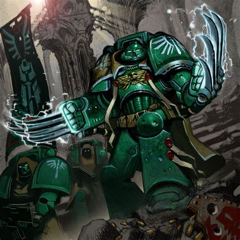 Dark Millenium Card Game Warhammer Dark Angels Warhammer 40k Artwork