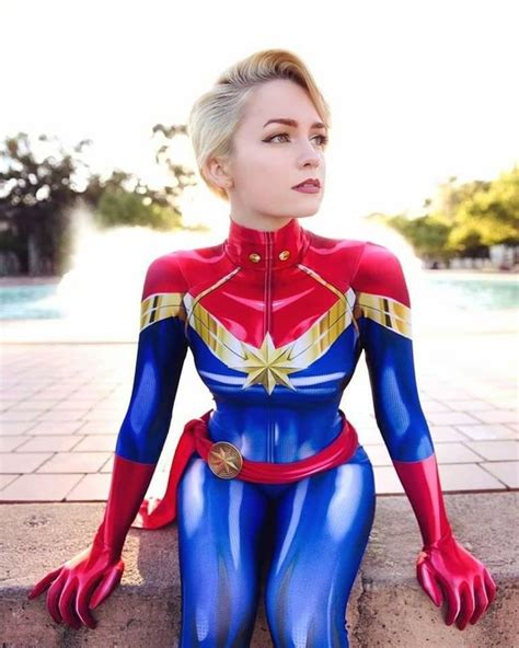 Captain Marvel Cosplay Marvel Women Costume